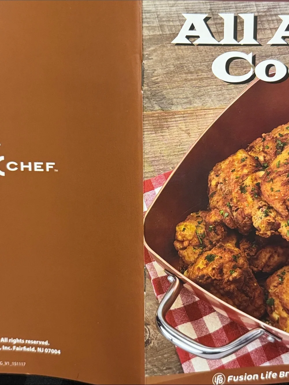 Copper Chef cookbook eric